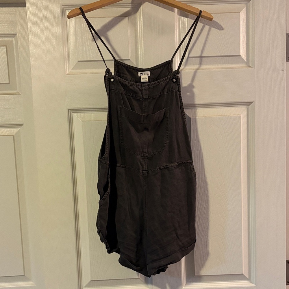 Billabong Black Sleeveless Romper